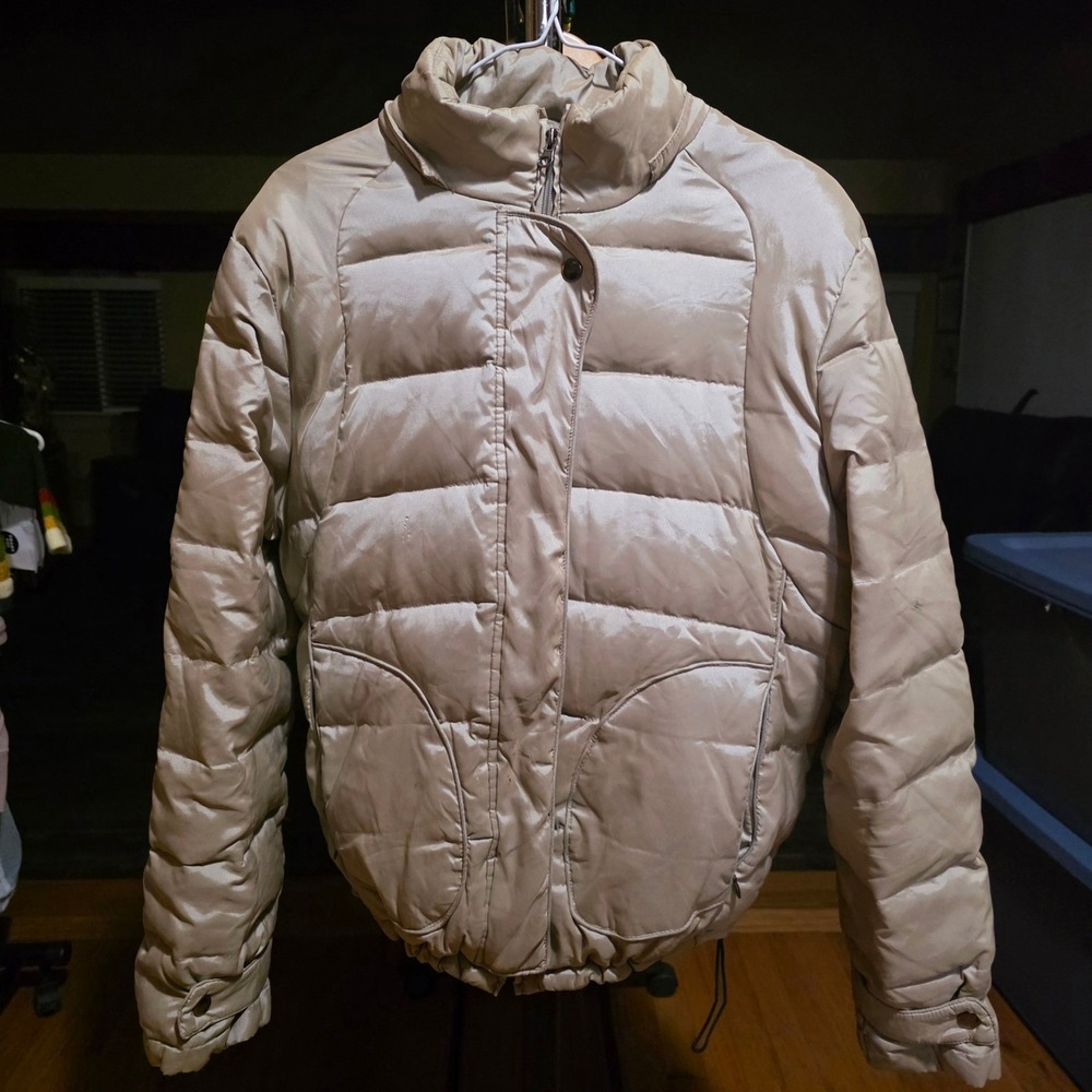 Apostrophe Women's Puffer Jacket Quilted Down Filled XL/XG Outdoor Coat No Hood